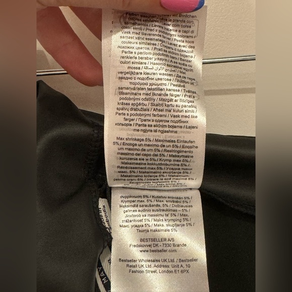 Noisy May pleather skinny pants black XL - Picture 2 of 8